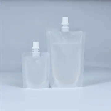 Recyclable Spout Pouch Liquid Drinks Doypack Custom