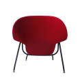 كلاسيك Eero Saarinen Womb Red Cahsmere Lounge Chair