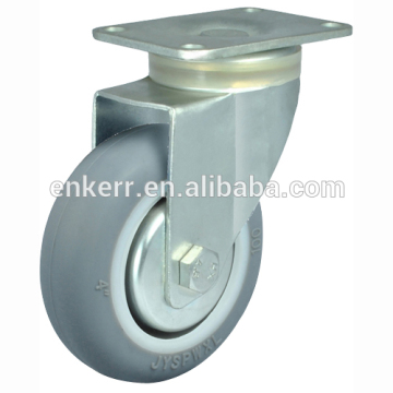 medium duty caster wheel,swivel,rigid,and swiverl bracket TPR caster