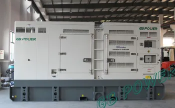 640kW super soundproof power genset with Perkins Engine