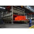 Large oil and gas trolley furnace