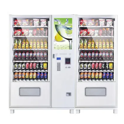 vending machine for foods and drinks Touch Screen Snack Tasting Cabinet Unsold Container Locker