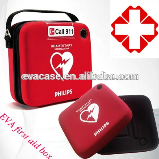 waterproof Customize EVA first aid kit carring bag with handle for travel of eva first aid kit box of hard eva first aid kit bag