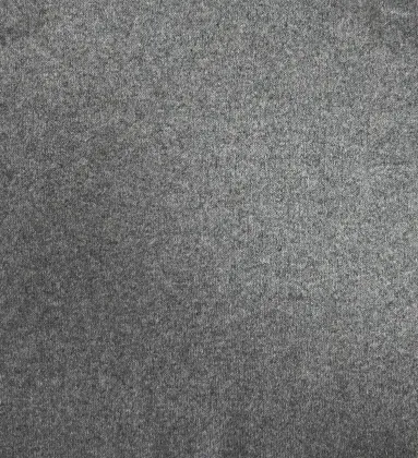 Knitted double face wool polyester blend fabric