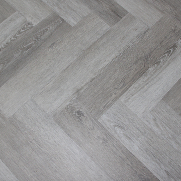 Grey forest herringbone 9mm SPC flooring