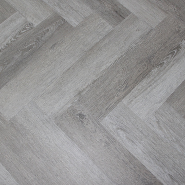 Grey forest herringbone 9mm SPC flooring