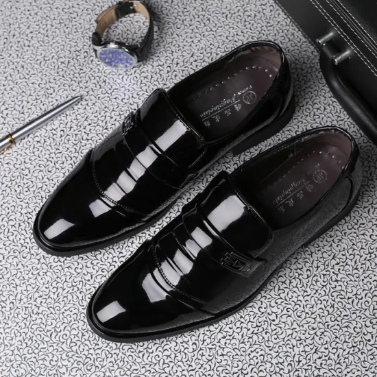 Leather Men Vintage Italian Design Men Business Genuine Leather Dress Shoes Handmade Oxford Shoes For Men1100