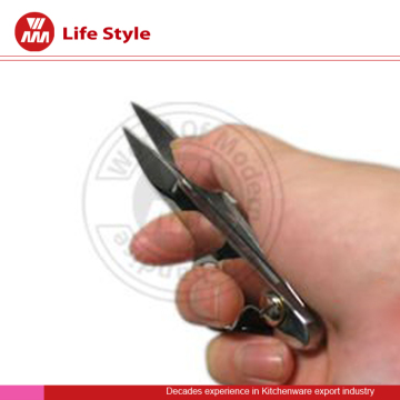 4.8" FDA hot sale plastic professional thread clipper scissors