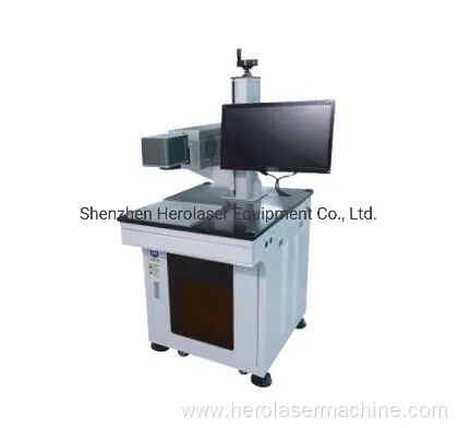 CO2 Automatic Plastic Wooden Marking Machine
