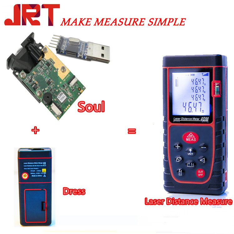 262ft laser-afstandsmeter meten