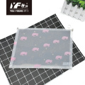 Cute cat style PP zipper file holder