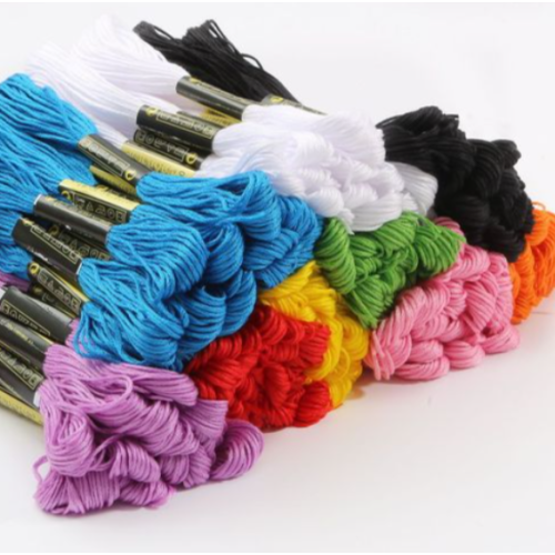 ক্রস সেলাই এমব্রয়ডারি থ্রেড