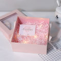 Hochzeit Brautjungfer Papier Geschenkbox Ribbon Griff