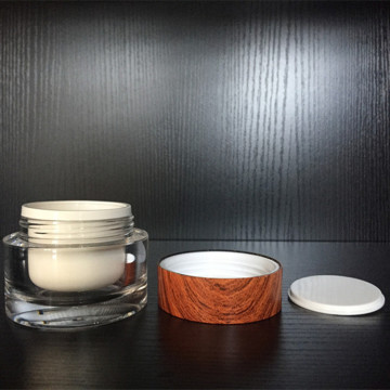 Water transfer printing surface handling plastic wooden cream jar