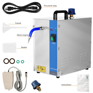 1300W Quick Heating Jewelry Steam Cleaner - High Pressure Cleaning Tools for Watches and Jewelry