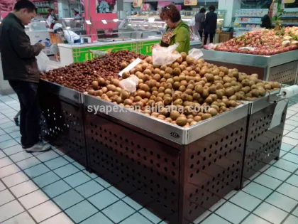 APEX supermarket fruit and vegetable display rack