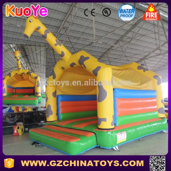 giraffe toddlers inflatable kids air jump bouncer castle
