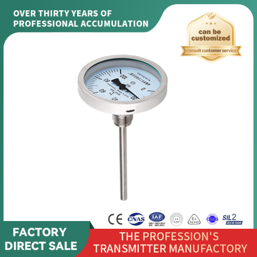 Metal Sheet Thermometer para sa Tubig, Gas, at Liquid