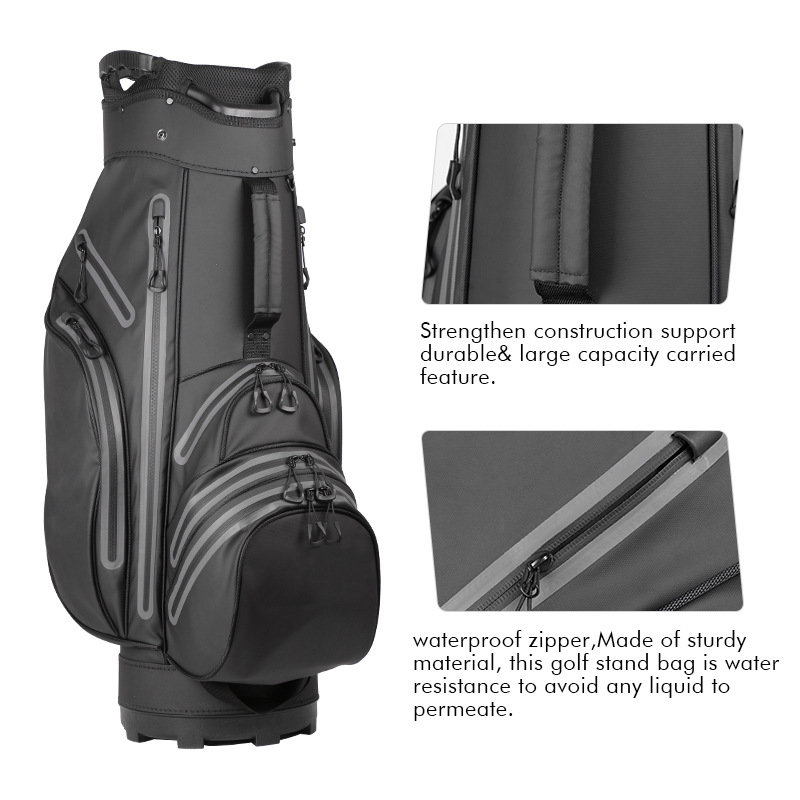 Black Golf Bag 6