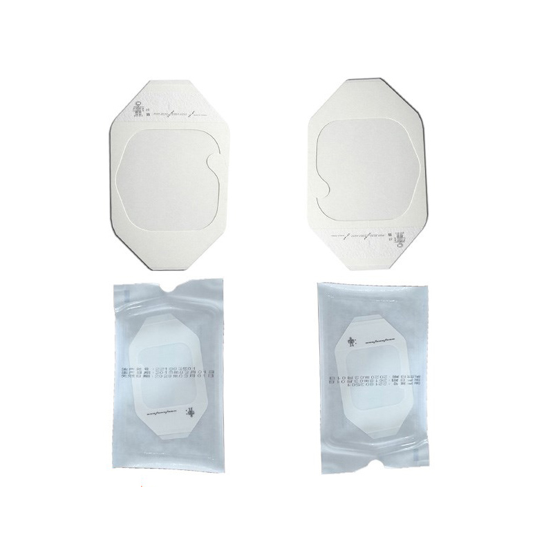 50 Pieces 6 x7cm Membrane Insulin Patch Caesarean Section Waterproof Patch Intravenous Catheter dressing Fixed Patch