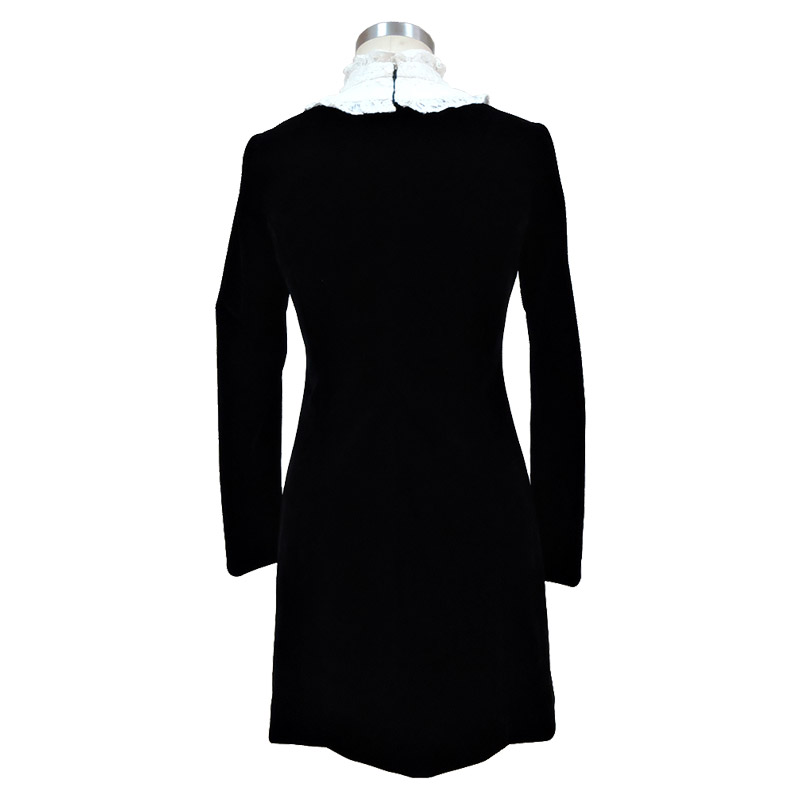 Grandeur Slim Cut Black Fashion Dress