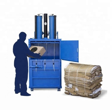 Cardboard Vertical Hydraulic Baler Machine for Plastic Bottle and Material Baling