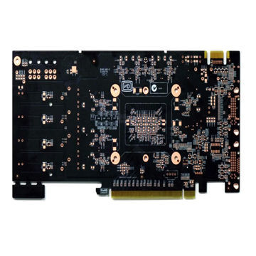 FR-4 Double-sided Bare PCB with Immersion Gold Surface Finishing and Sized 610 x 508mm