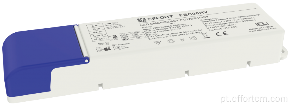 EEC08HV Terno para DOB Independent Constand Patery Supply