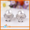 Grosir anting-anting baru Fashion perhiasan Crystal Pearl