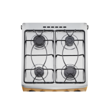 Horno de gas de acero inoxidable con 4 quemadores