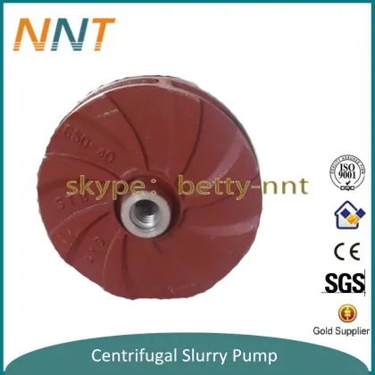 pumps screw centrifugal impeller slurry pump spare parts