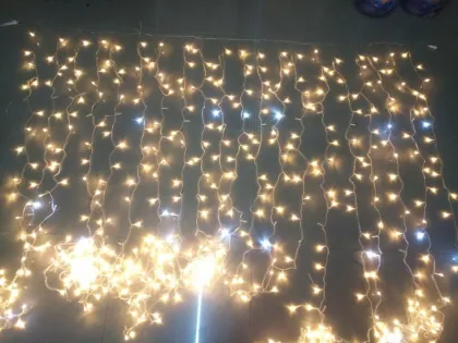 LED Twinkling Stars Curtain Lights