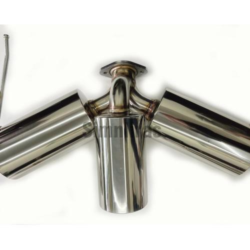 Abgas mit mittlerer Rohr für 370Z G37 G37X Q60 3.7L Coupes