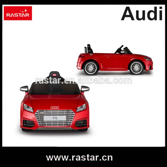 Rastar 2016 new product Audi TTS 2.4G children ride on car