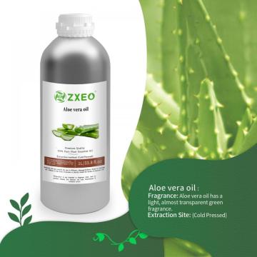 Óleo de aloe vera puro e natural para melhorar rugas, manchas e acne