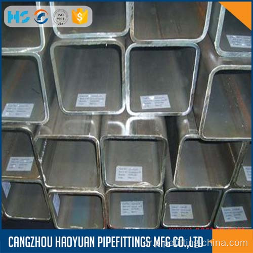 Square Steel Pipe EN10219 ASTM A500 JIS G3466