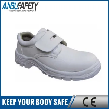 white steel toe anti static safety shoes and food industry safety boots and catering safety shoes