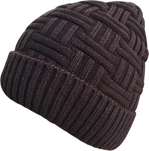 Winter Hat Warm Knitted Slouchy Beanie Skull Cap