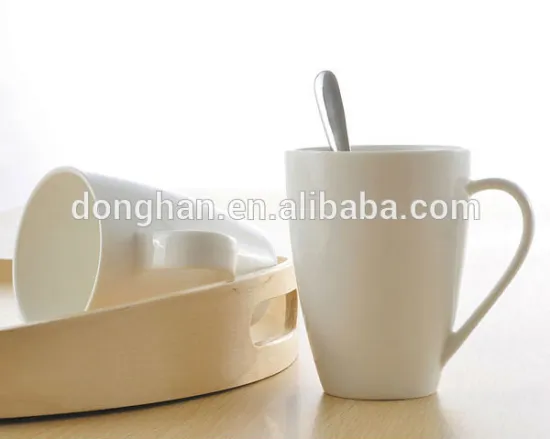 11 oz Ceramic tea cup with lid