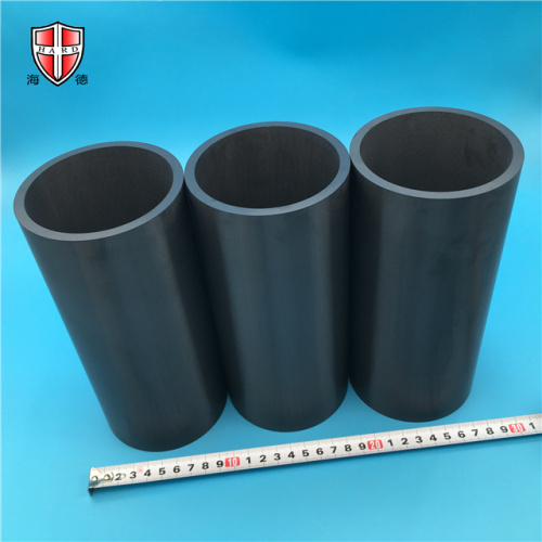 machined HPS silicon nitride ceramic tube pipe bushing