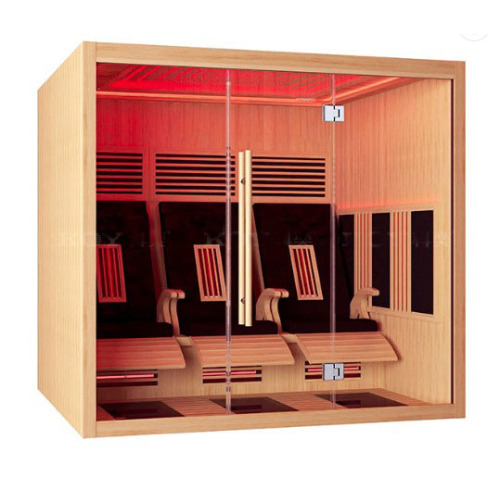 What is Silver Cloud Luxury far infrared sauna room hotsale dry sauna Factory