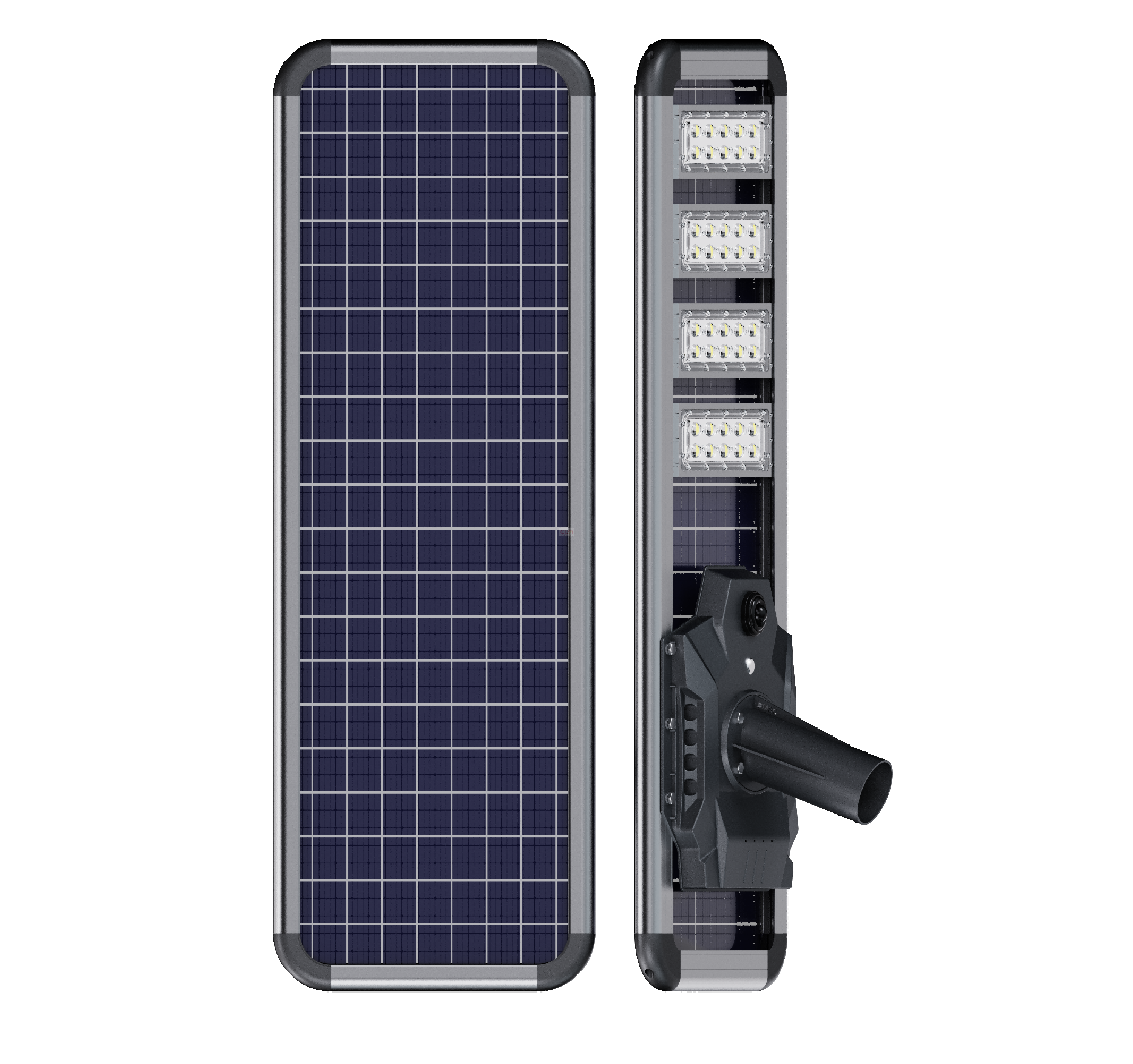 LED All In One Solar Street Lights Outdoor
