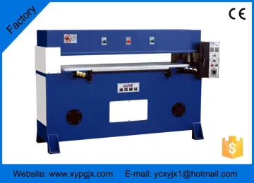 precision hydraulic four-column plane press cutting machine