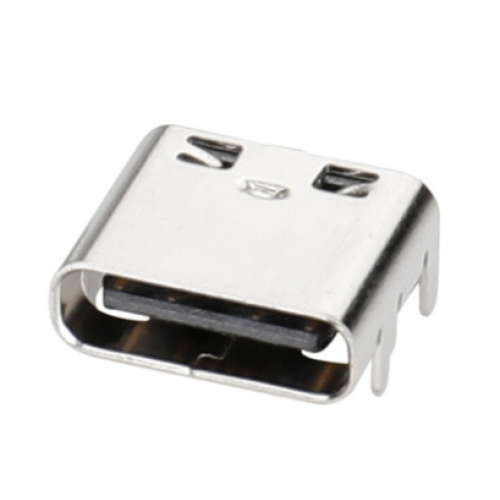 USB3.1 Shell Contacts through hole