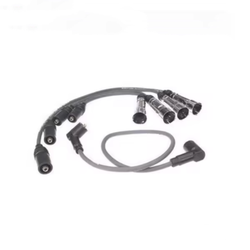 5-Piece Spark Plug Wire Ignition Coil Cable Replacement Set for VW Jetta, Passat, and Golf Models (200998031E)