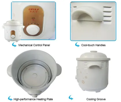 2.5 Liter Chinese ceramic crock pot