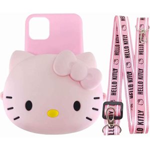 Cartoon 3D Wallet Coin Purse with Shoulder Strap