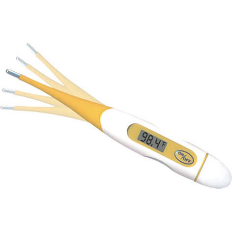 Digitales Thermometer mit flexibler Spitze