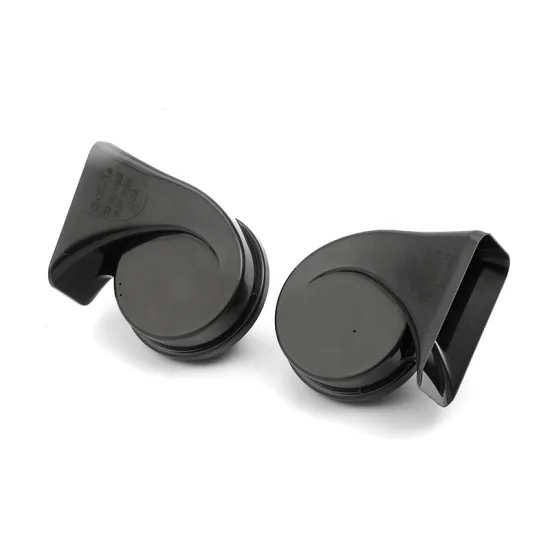Manufacturer-Supplied 12V Dual Tone Waterproof Horn: High & Low Pitch Snail Horn for Automobiles