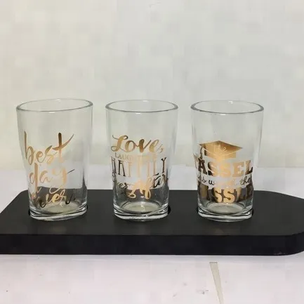 custom logo all kinds of bullet shot glass